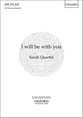 I Will Be with You SATB choral sheet music cover